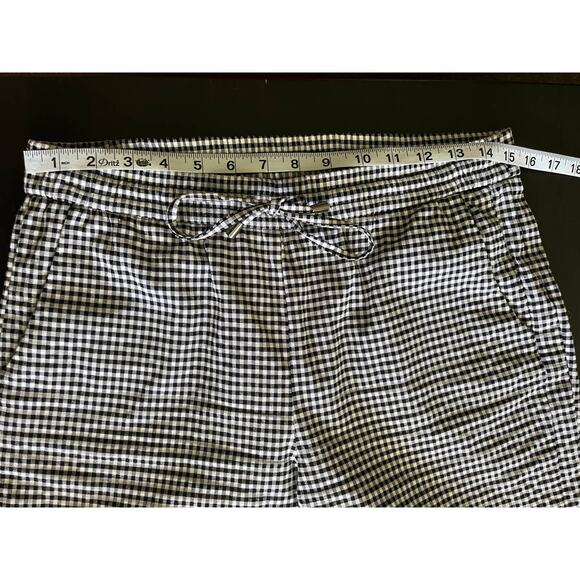 Attyre New York Seersucker Black and White Checkered Pants Sz8 - Picture 8 of 16